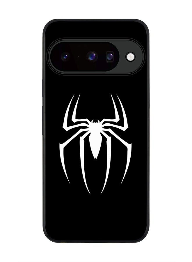 For Google Pixel 10 Case,Slim fit Camera Protection, Shockproof Thin Phone cover  - Spidermark (Black)